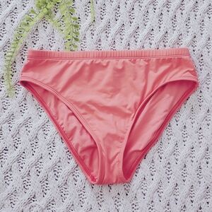 LA BLANCA Coral Mid Rise Bikini Bottom